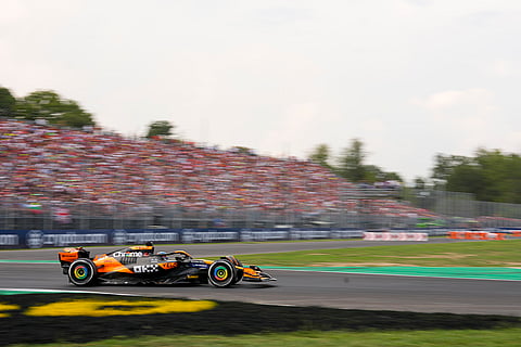 Italian Grand Prix 2024: McLaren driver Oscar Piastri of Australia steers his car